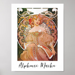 Poster - Art Nouveau 'Réverie'