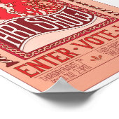 Poster - Art Nouveau Talentposter (Hoek)