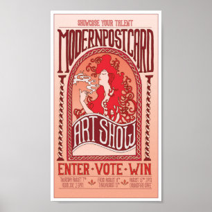 Poster - Art Nouveau Talentposter