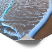 Poster Art Ocean Beach Scène (Hoek)