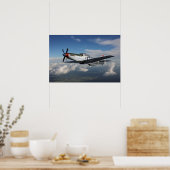 Poster Art Oorlogsvliegtuig (Keuken)