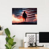 Poster Art Patriot Hero (Thuiskantoor)
