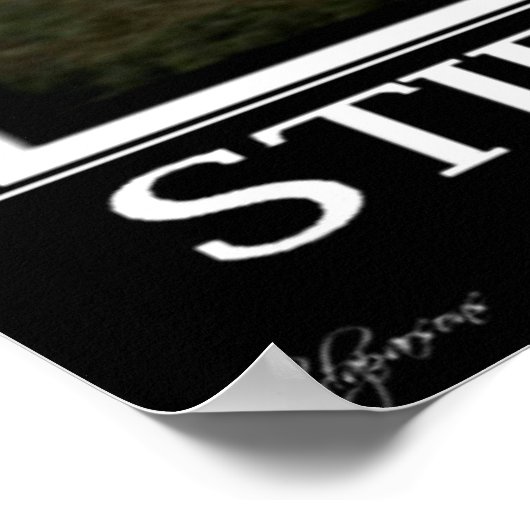 Poster Art van Linda Parsons - Stirling Castle (Hoek)