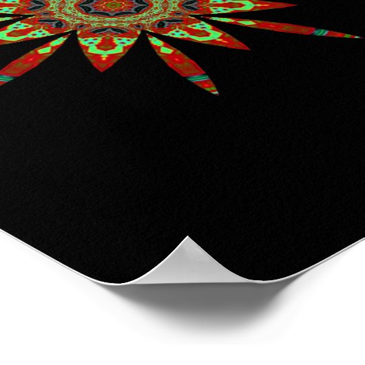 Poster Art van Mj Bedford (Hoek)