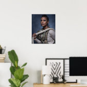 Poster Art Vrouw Soldaat (Thuiskantoor)