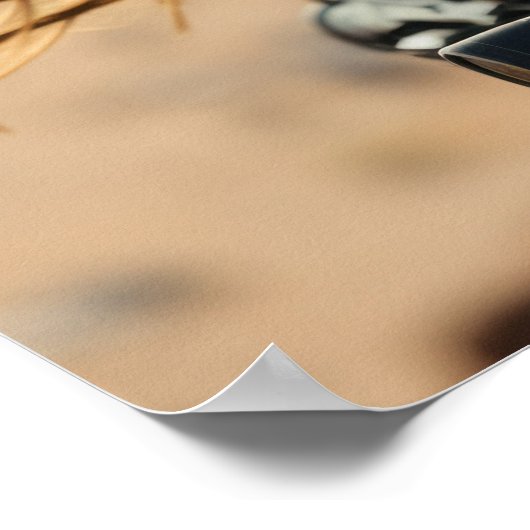 Poster Art Vrouw Soldaat (Hoek)