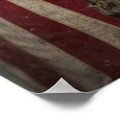 Poster Art Vrouw Soldaat (Hoek)