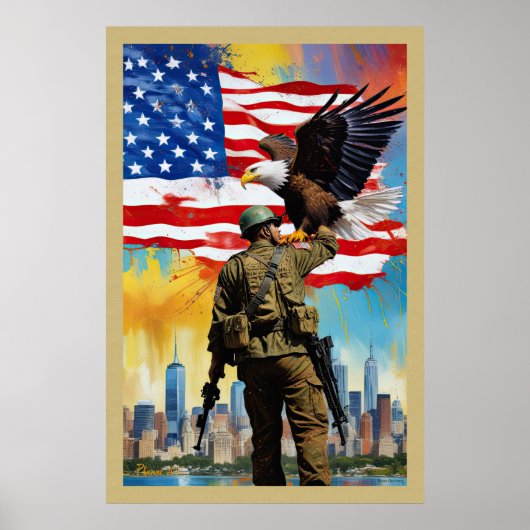 Poster Art Watchman Soldaat (Voorkant)