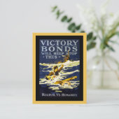 Poster Art WWI Briefkaart (Staand voorkant)