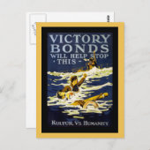 Poster Art WWI Briefkaart (Voorkant / Achterkant)