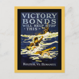 Poster Art WWI Briefkaart