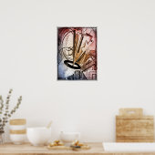 Poster, arte abstracto poster (Keuken)