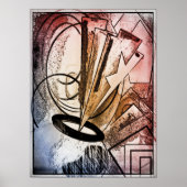 Poster, arte abstracto poster (Voorkant)