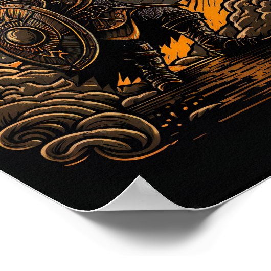 Poster - Asgardiaanse Apocalyps (Hoek)