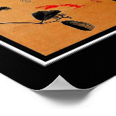 Poster Asian  Art Utagawa Hiroshige, Japan (Hoek)