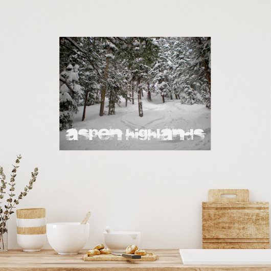 Poster Aspen Highlands (Keuken)