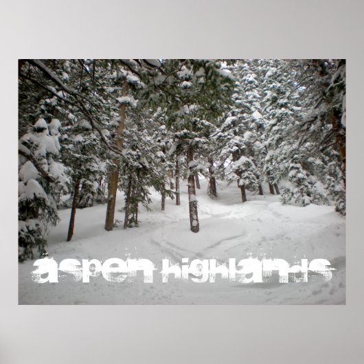 Poster Aspen Highlands (Voorkant)