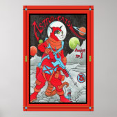 poster "Astro-Cats" (Voorkant)
