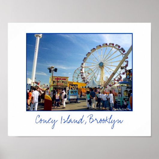 Poster Astroland Amusement Park (Voorkant)