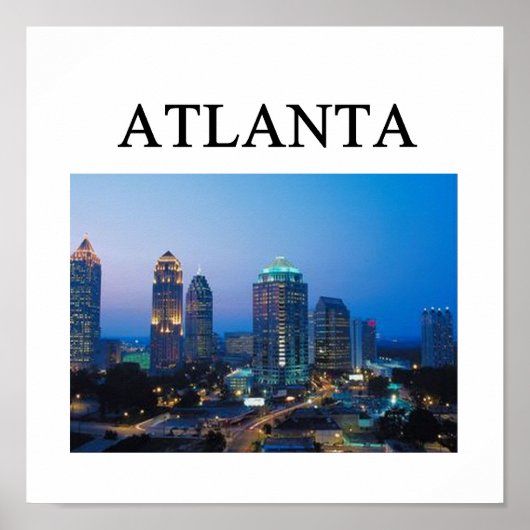 poster atlanta (Voorkant)