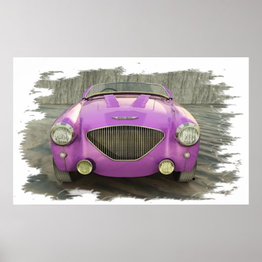 Poster Austin_Healey (Voorkant)