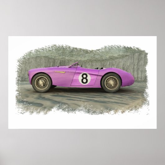 Poster Austin_Healey (Voorkant)