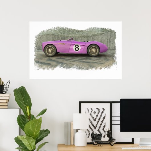Poster Austin_Healey (Thuiskantoor)