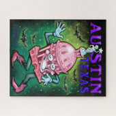 Poster Austin Texas Legpuzzel (Horizontaal)