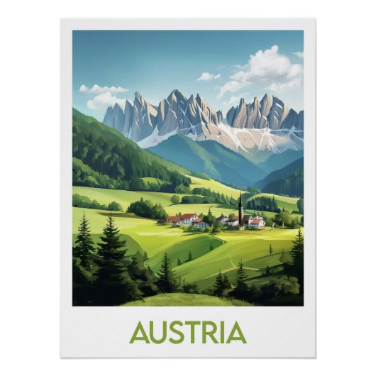 Poster Austria (Voorkant)