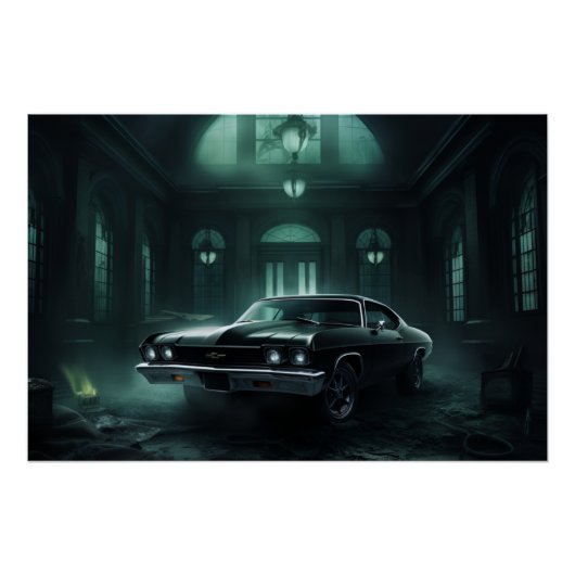 Poster Auto 5-reeks (Voorkant)