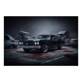 Poster Auto Black 02