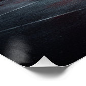 Poster Auto Black 02 (Hoek)