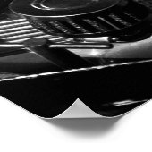 Poster auto-motor/afdruk (Hoek)