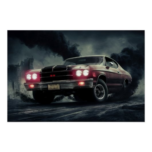 Poster Auto-reeks 10 19 (Voorkant)