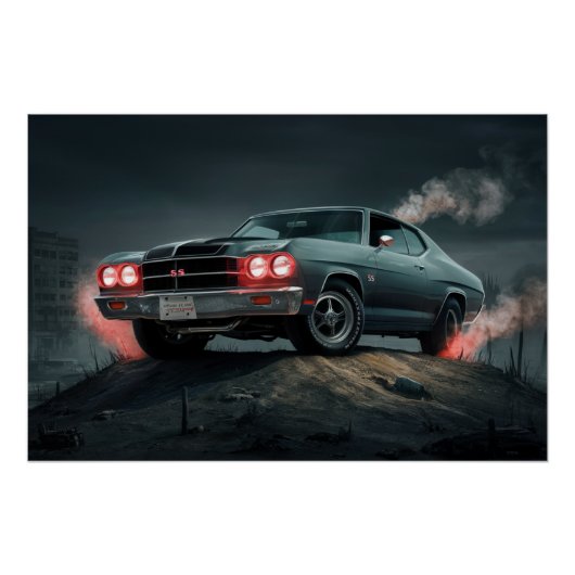 Poster Auto-reeks 10 21 (Voorkant)
