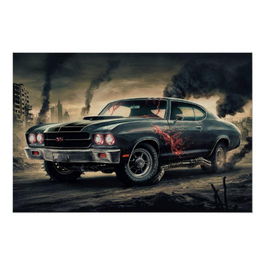 Poster Auto-reeks 10 23 (Voorkant)