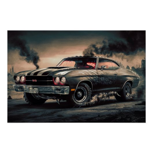 Poster Auto-reeks 10 24 (Voorkant)