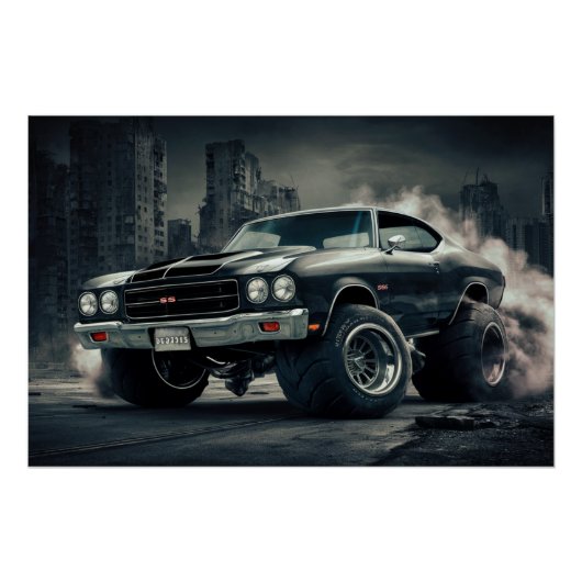Poster Auto serie 10 11 (Voorkant)