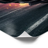 Poster Auto-vlaggen 07 (Hoek)