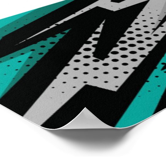 Poster automatisch racen (Hoek)