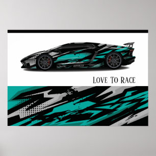 Poster automatisch racen