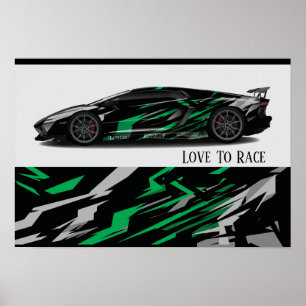 Poster automatisch racen