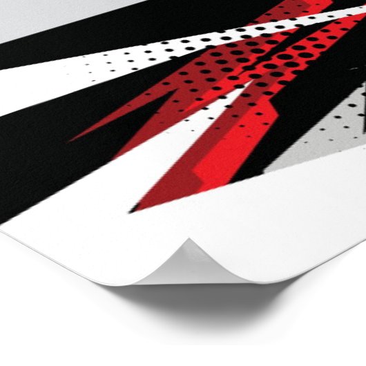 Poster automatisch racen (Hoek)