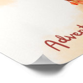 Poster Avontuur bij Zonsondergang (Hoek)