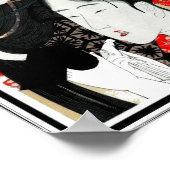 Poster Aziatische  Kunst Hokusai Katsushika Japan (Hoek)