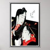 Poster Aziatische  Kunst Hokusai Katsushika Japan (Voorkant)