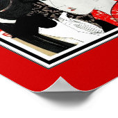 Poster Aziatische  Kunst Hokusai Katsushika Japan (Hoek)