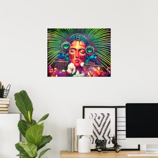 poster aztec princess (Thuiskantoor)