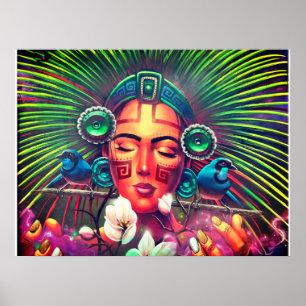 poster aztec princess