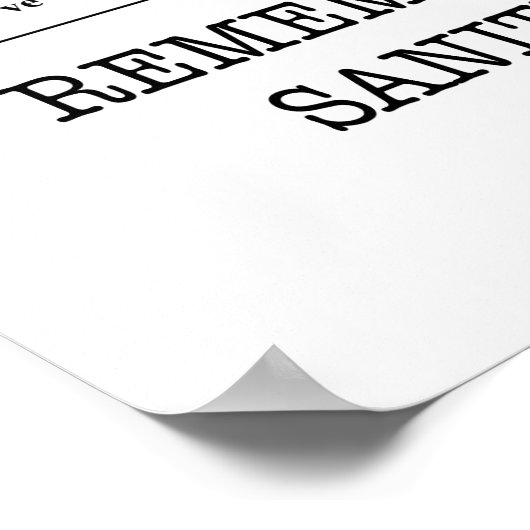 Poster B genezen - Vergeet niet om te reinigen! (Hoek)